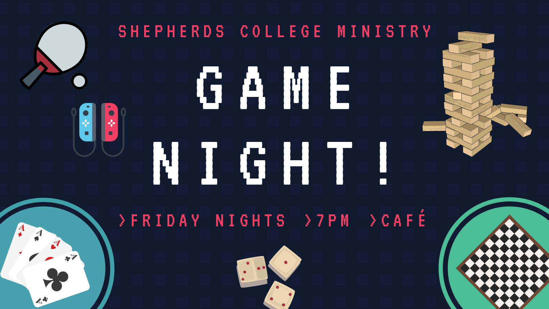 Game Night Recurring - Slide (animated)