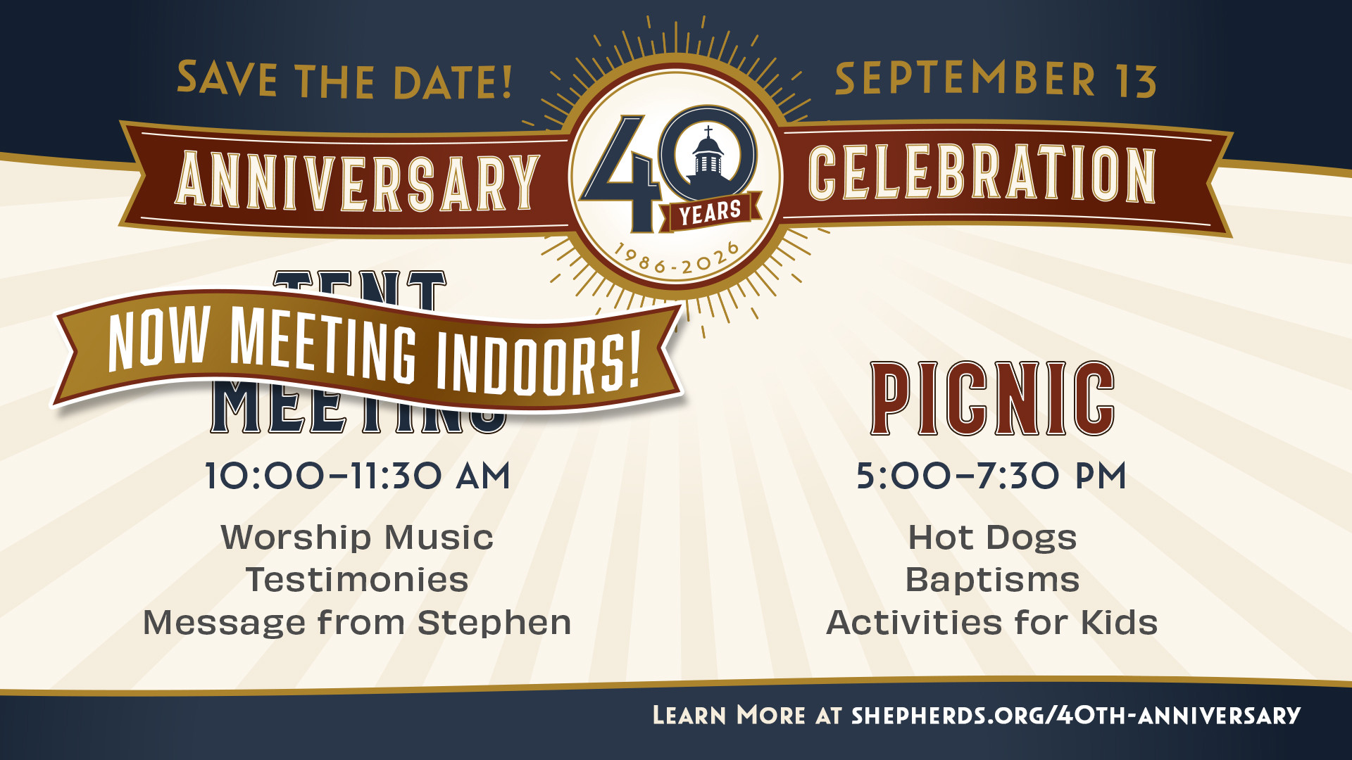 40th Anniv Indoor Celebration Ad Slide copy